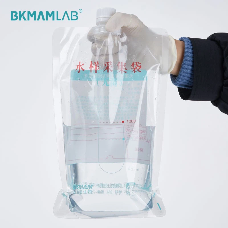 Water Sampling Bag Free Standing